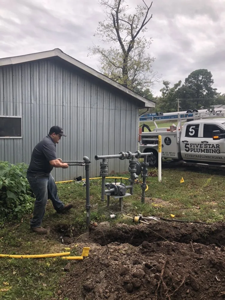 Slide of Five Star Plumbing