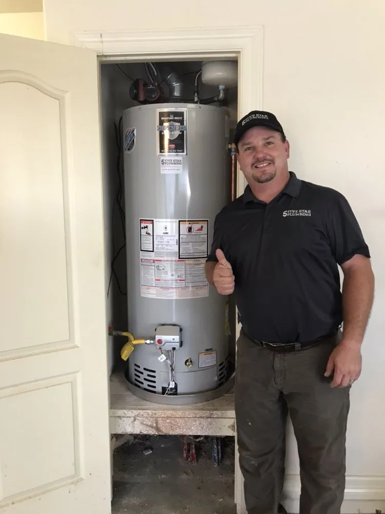 Slide of Five Star Plumbing