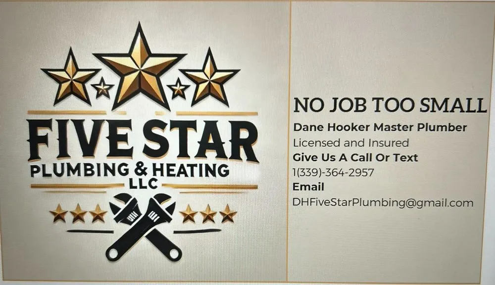 Slide of Five Star Plumbing