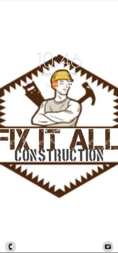 Slide of Fix It All Construction