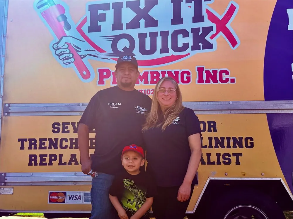 Slide of Fix It Quick Plumbing