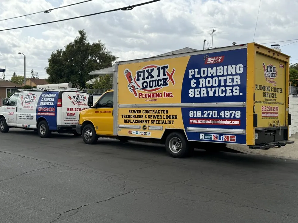 Slide of Fix It Quick Plumbing