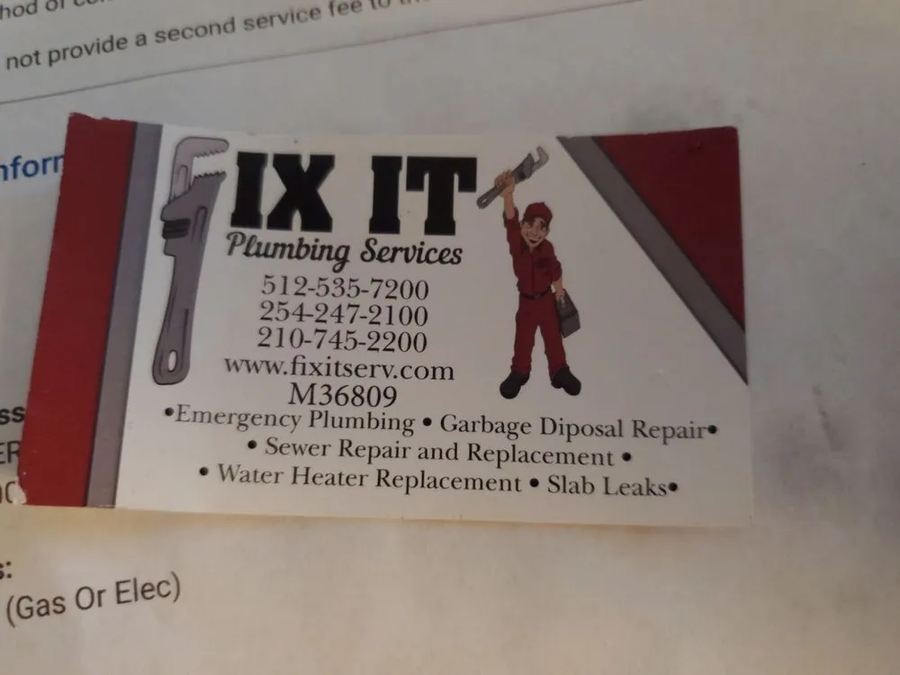 Slide of FIX IT! Services
