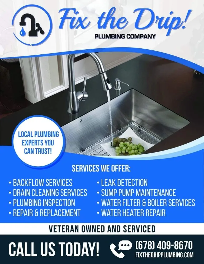 Slide of Fix the Drip Plumbing