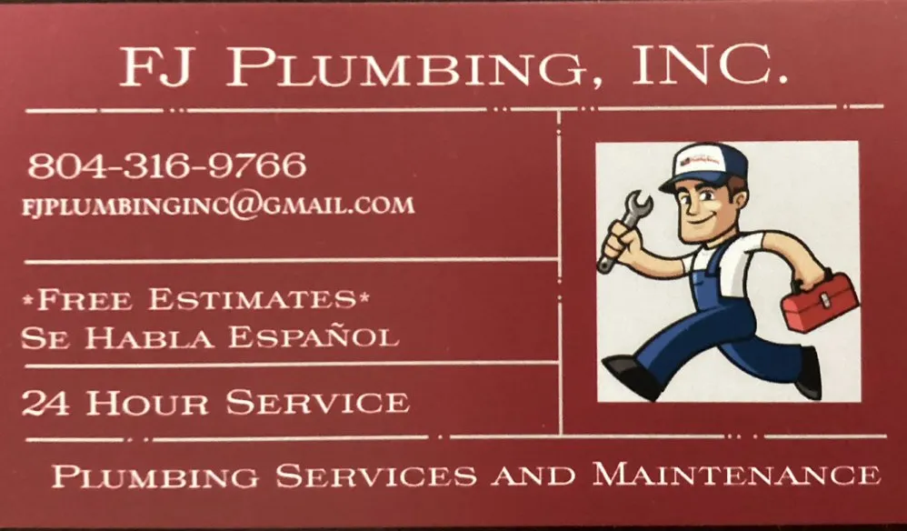 Slide of FJ Plumbing