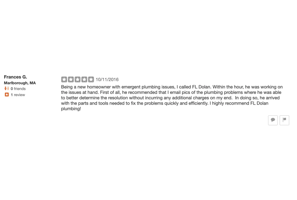 Reliable plumbing repair in Marlborough, MA by FL Dolan Plumbing and Heating