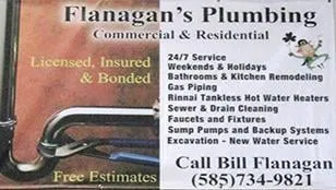 Slide of Flanagan's Plumbing Heating