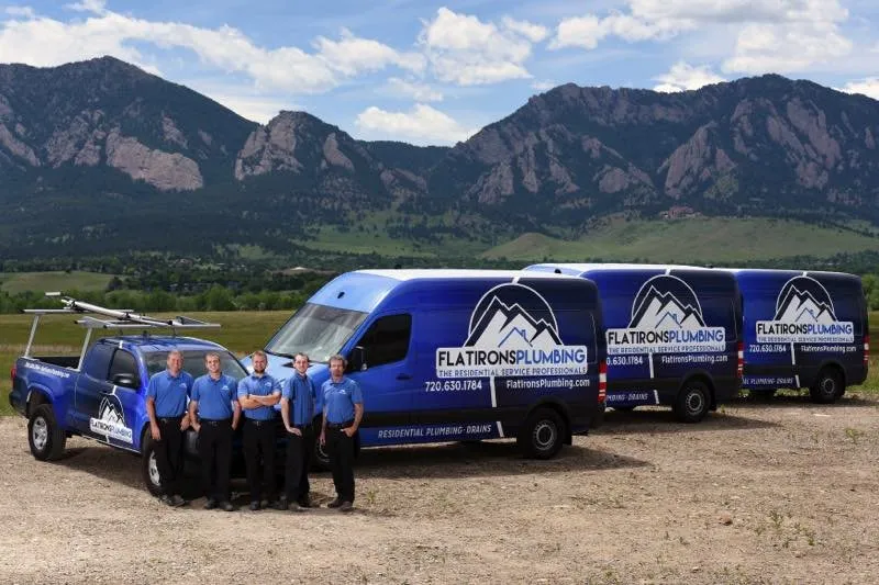 Slide of Flatirons Plumbing