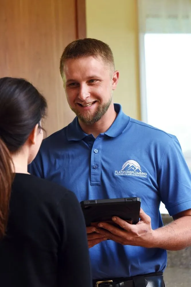 Slide of Flatirons Plumbing
