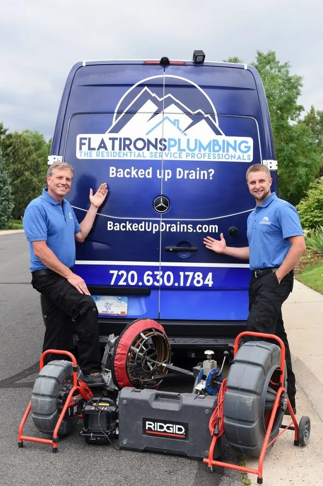 Slide of Flatirons Plumbing