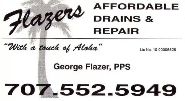 Flazer's Affordable Drains And Repairs Logo