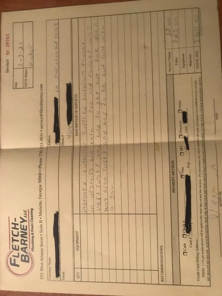 Slide of Fletch Barney Plumbing & Drain Cleaning