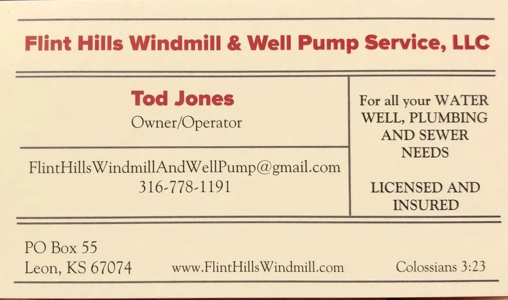 Trusted water heater service in Latham, KS by Flint Hills Windmill & Well Pump Service