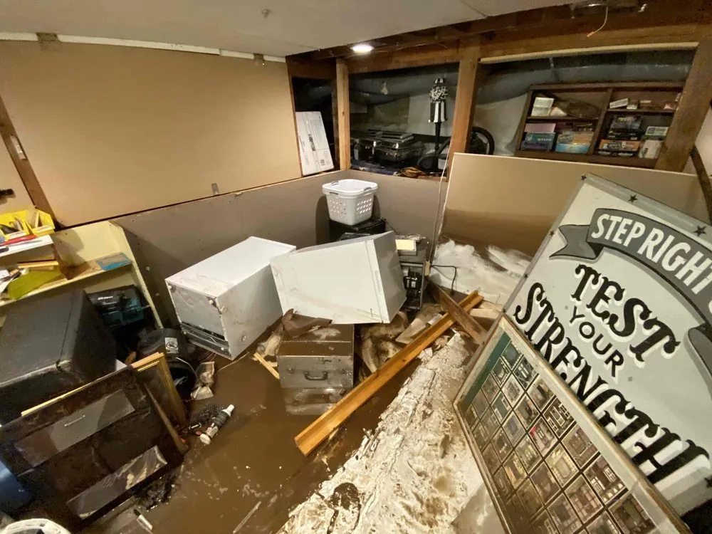 Slide of Floodout Restoration