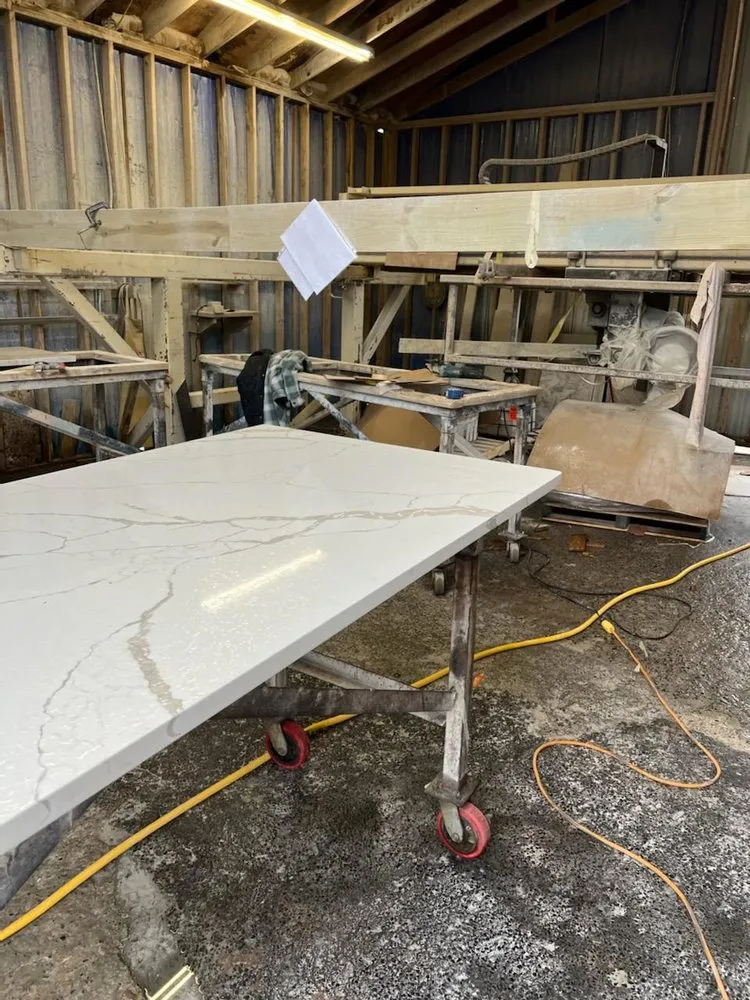 Slide of Flores construction