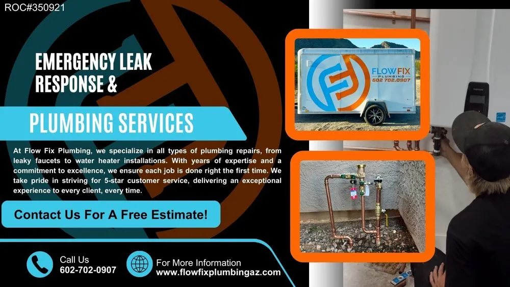 Slide of Flow Fix Plumbing