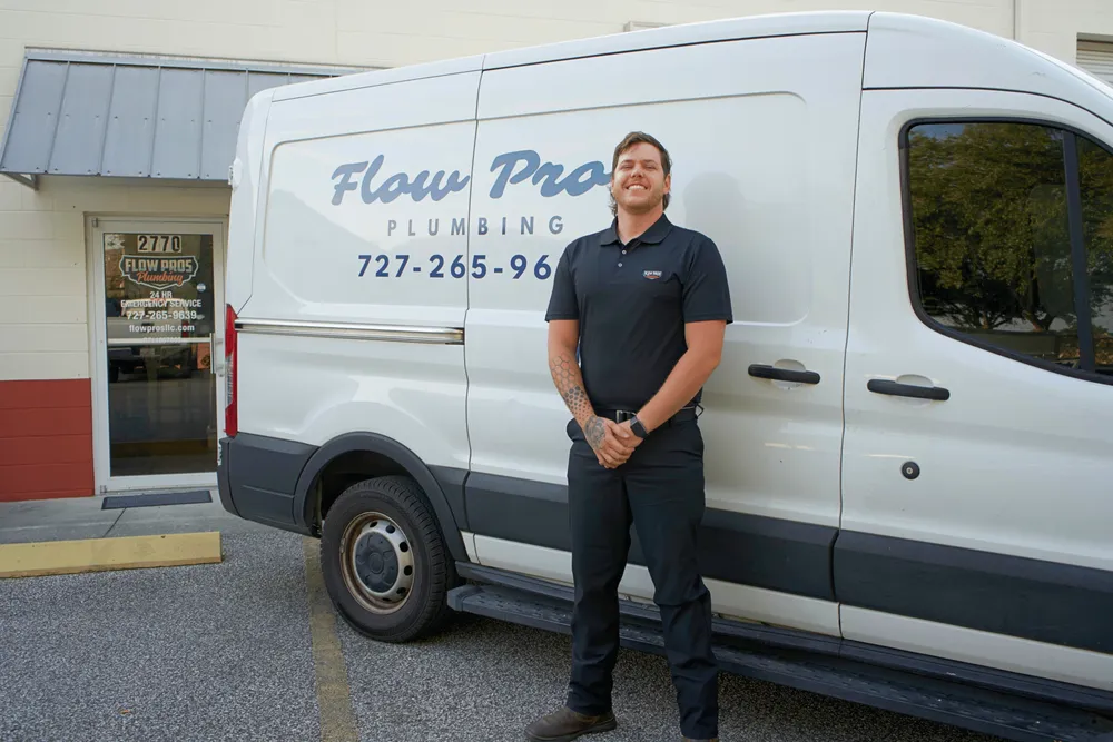 Trusted drain cleaning for homes in St. Petersburg, FL by Flow Pros Plumbing