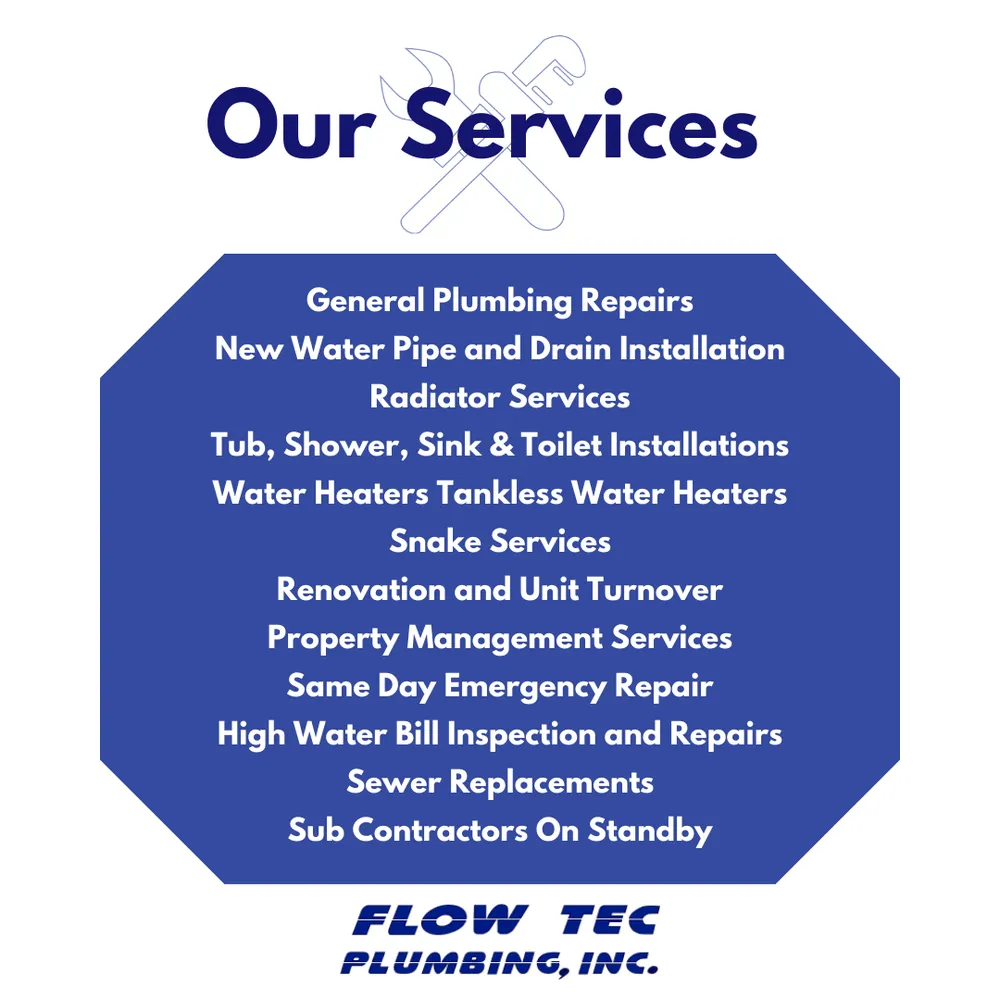 Slide of Flow Tec Plumbing
