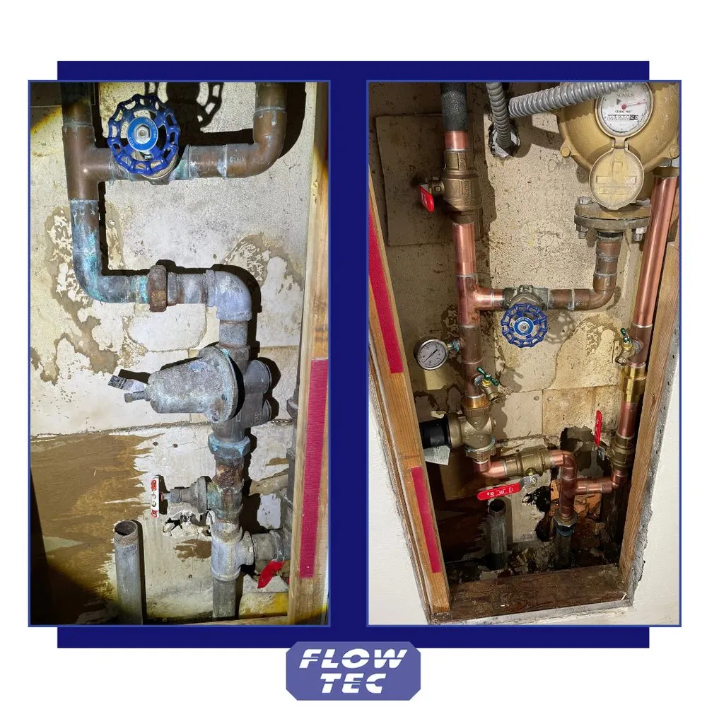 Slide of Flow Tec Plumbing