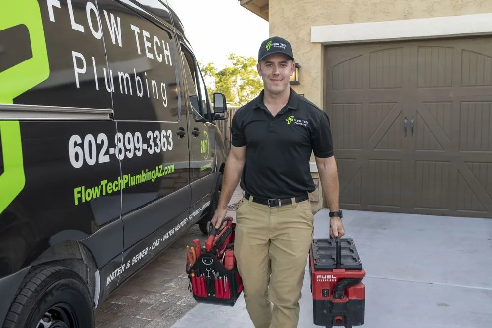 Slide of Flow Tech Plumbing