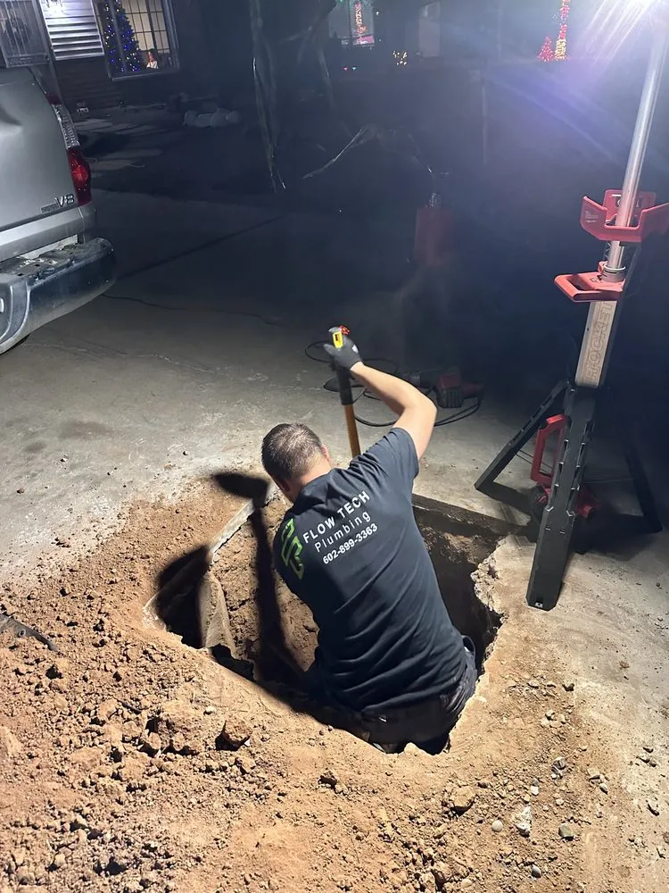 Slide of Flow Tech Plumbing