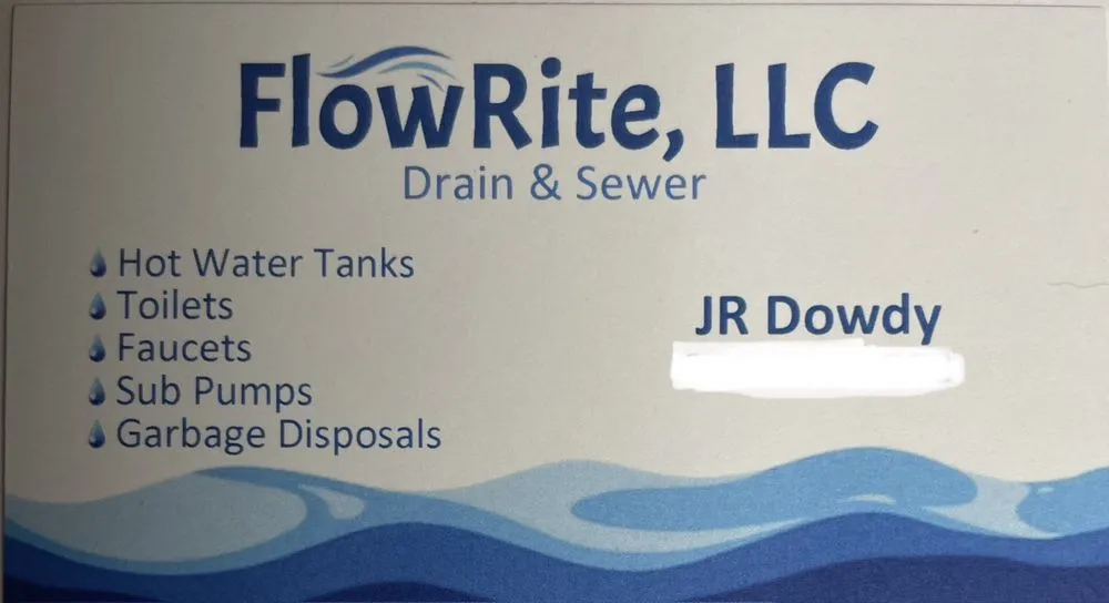 Slide of FlowRite Drain & Sewer