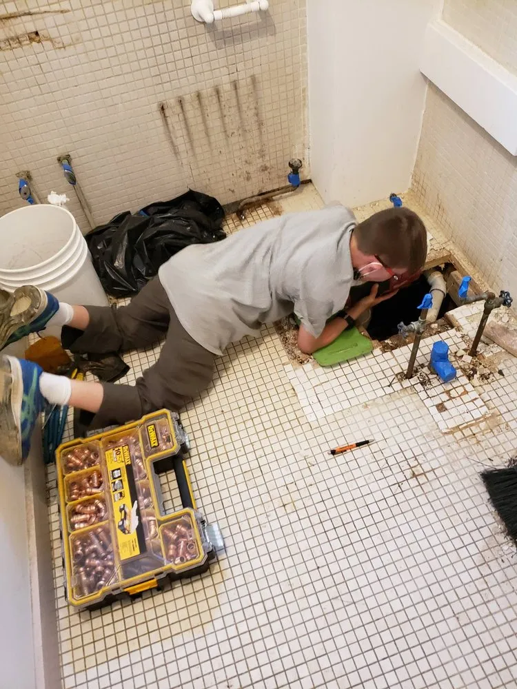 Professional drain cleaning in Nottingham, MD by Fluid Plumbing & Heating