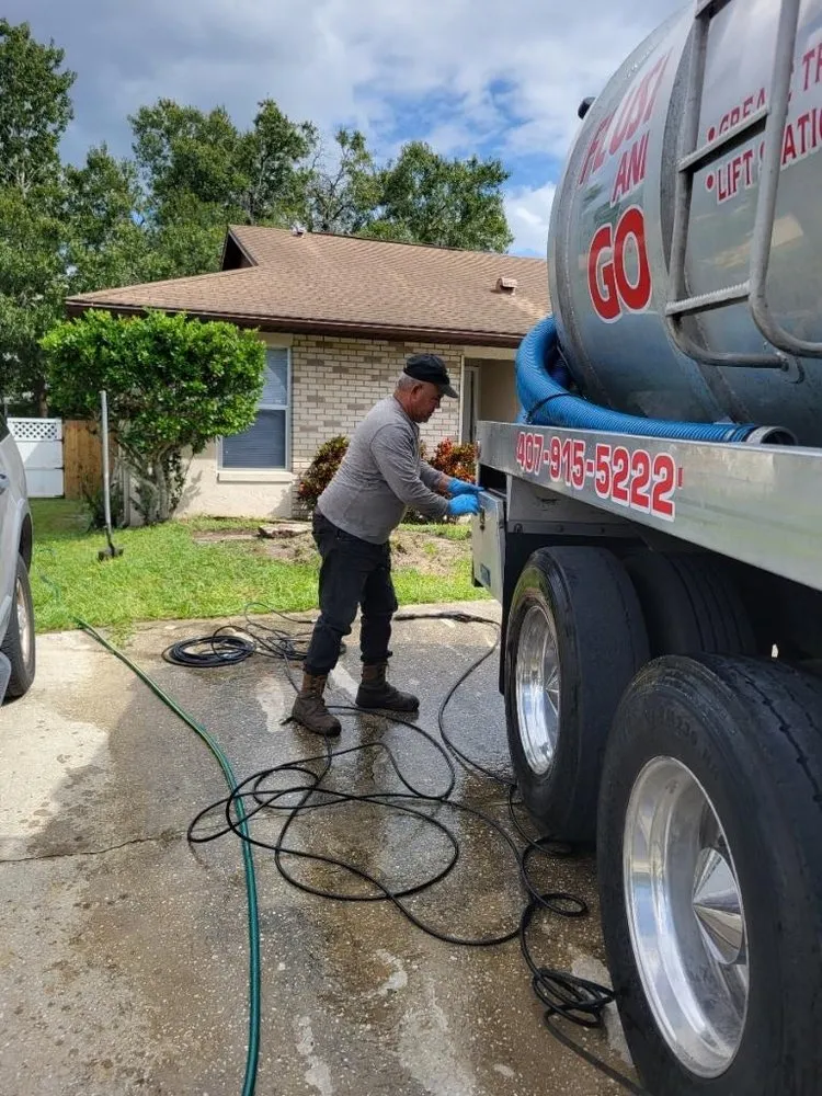 Slide of Flush And Go Drain Cleaning