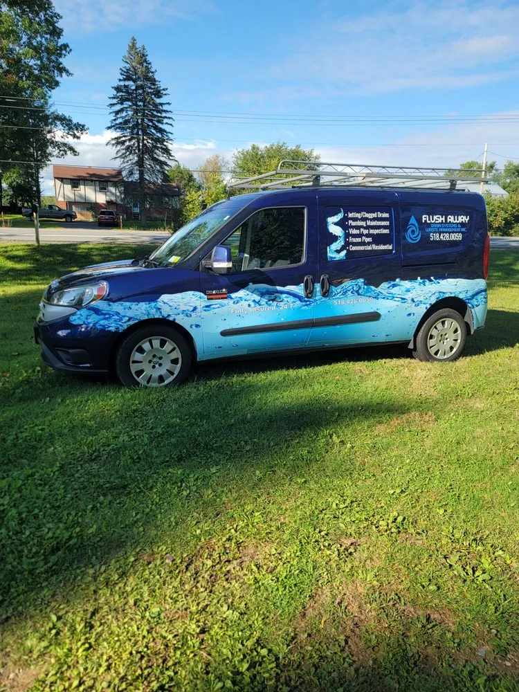Top-rated pipe repair experts serving Rock City Falls, NY - Flush Away Drain Systems & Waste Management