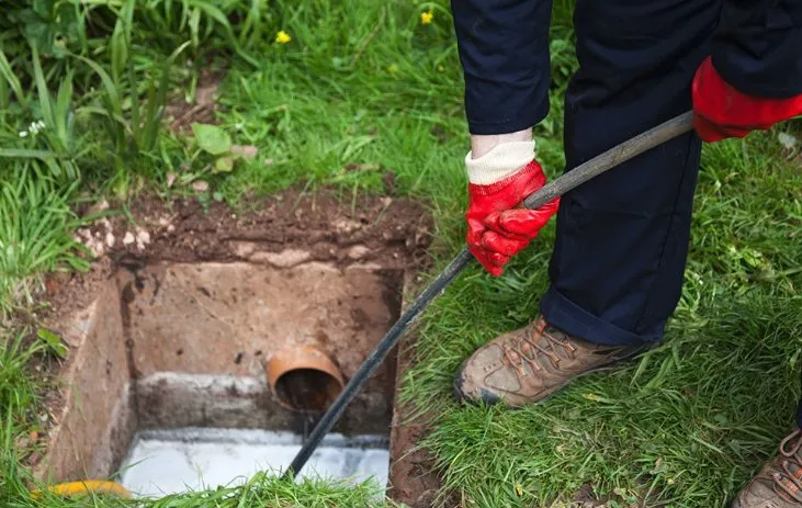 Slide of Flush Drain & Sewer Cleaning