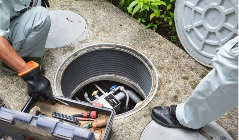 Slide of Flush Drain & Sewer Cleaning