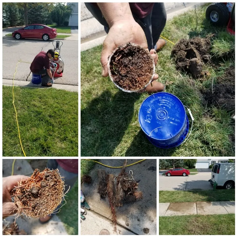 Slide of Flush Drains & JFM Excavations