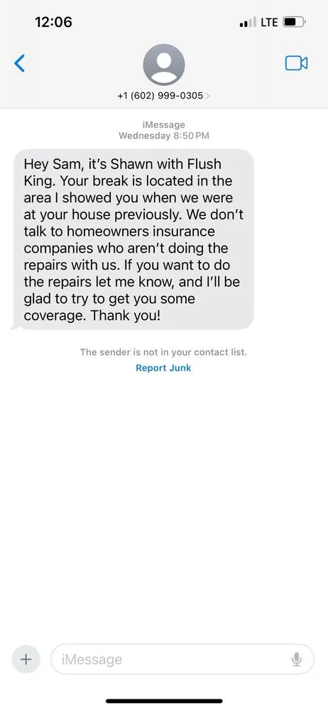 Slide of Flush King Plumbing