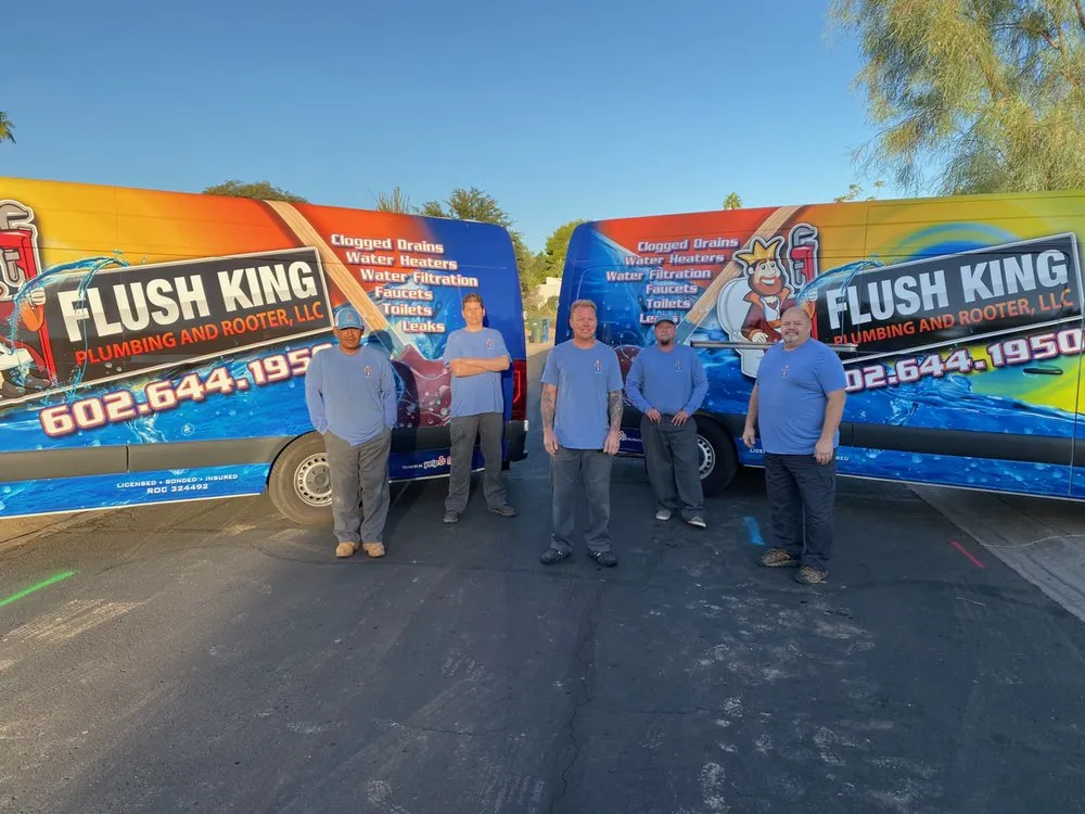 Trusted drain cleaning for homes in Scottsdale, AZ by Flush King Plumbing of Scottsdale