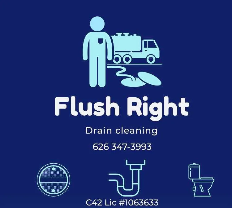 Slide of Flush Right Drain Cleaning