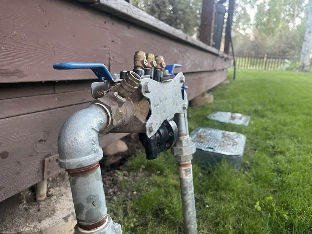 Slide of Flux Sprinkler & Backflow