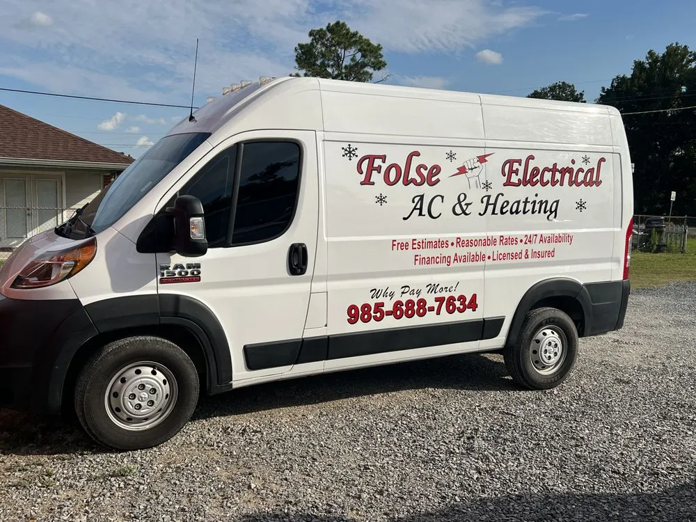 Slide of Folse Electrical A/C & Heating & Refrigeration