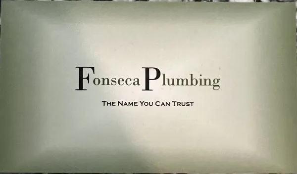 Fonseca Plumbing Logo