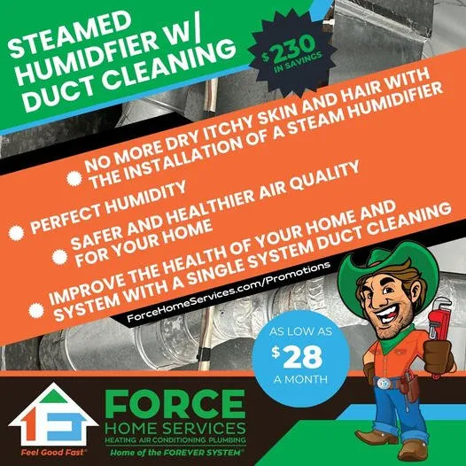 Emergency water heater service in Denton, TX by Force Home Services