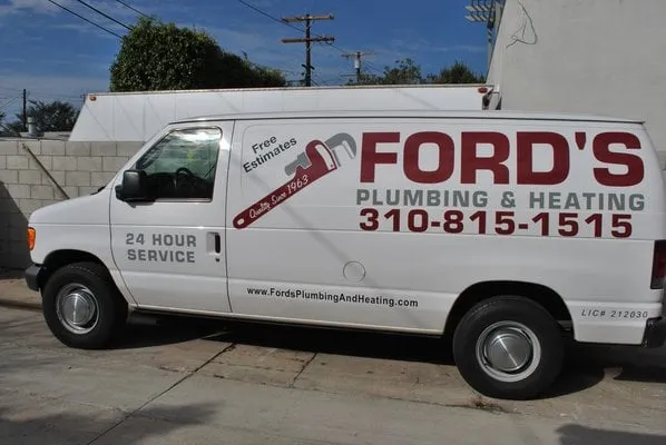 Slide of Ford's Plumbing and Heating