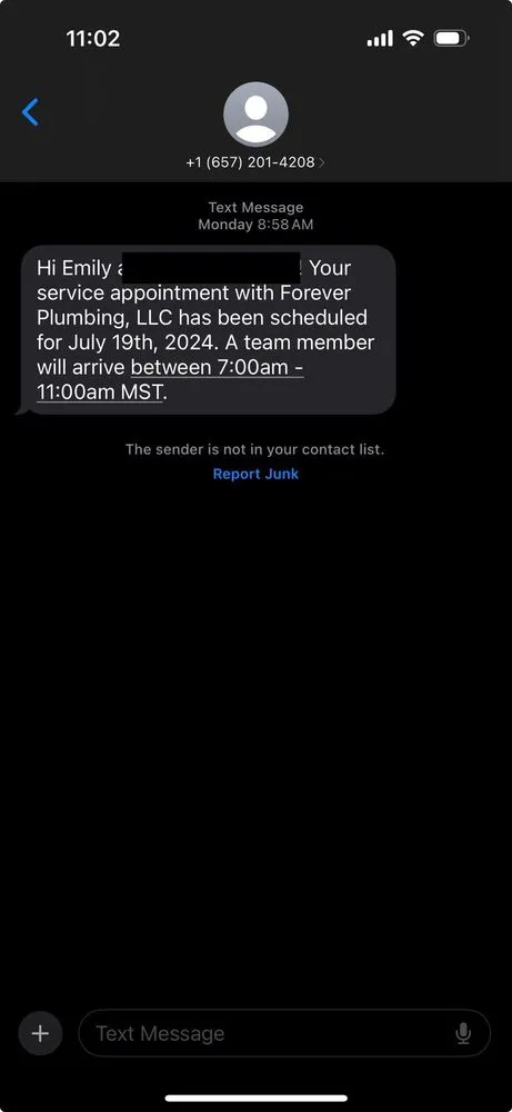 Slide of Forever Plumbing