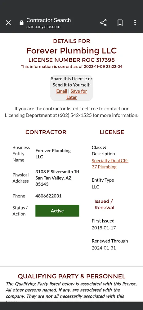 Slide of Forever Plumbing