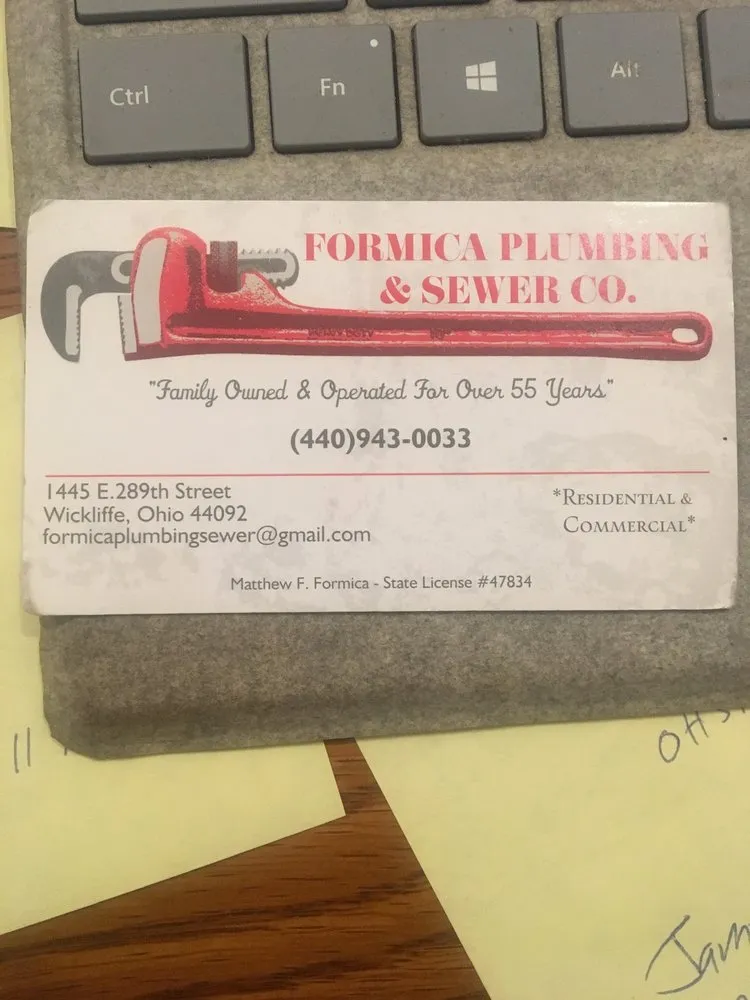 Slide of Formica Plumbing & Sewer