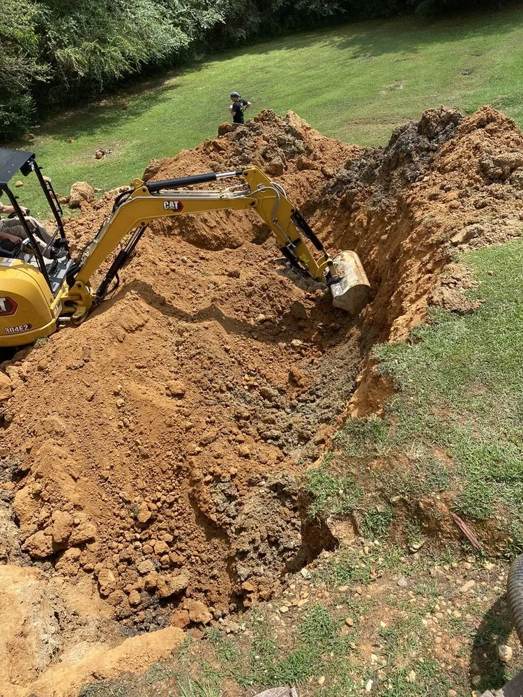 Slide of Forrest plumbing and septic service
