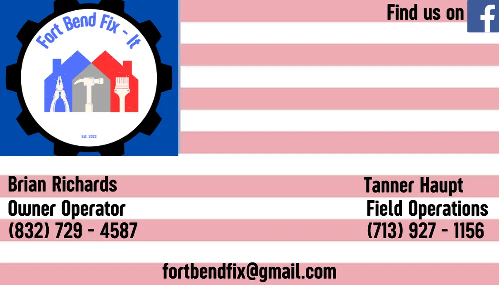 Slide of Fort Bend Fix It