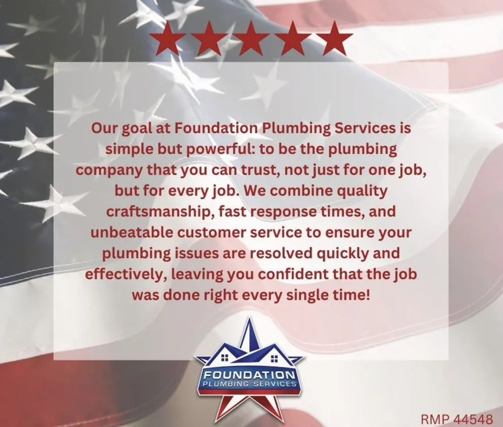 Slide of Foundation Plumbing Services