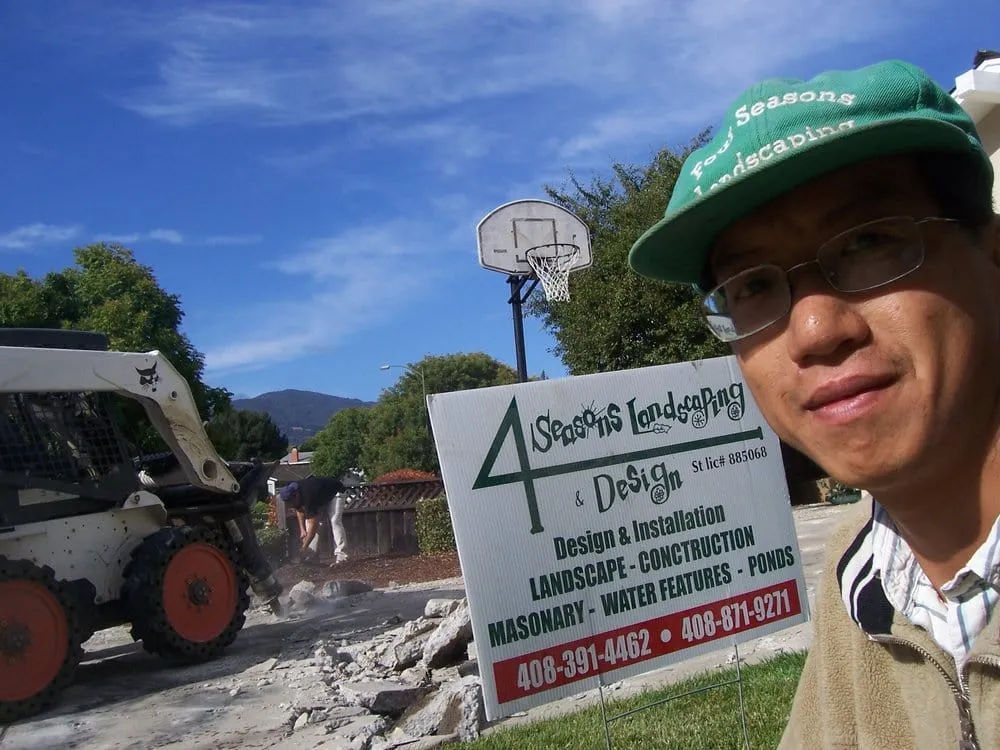 Slide of Four Seasons Construction Landscaping