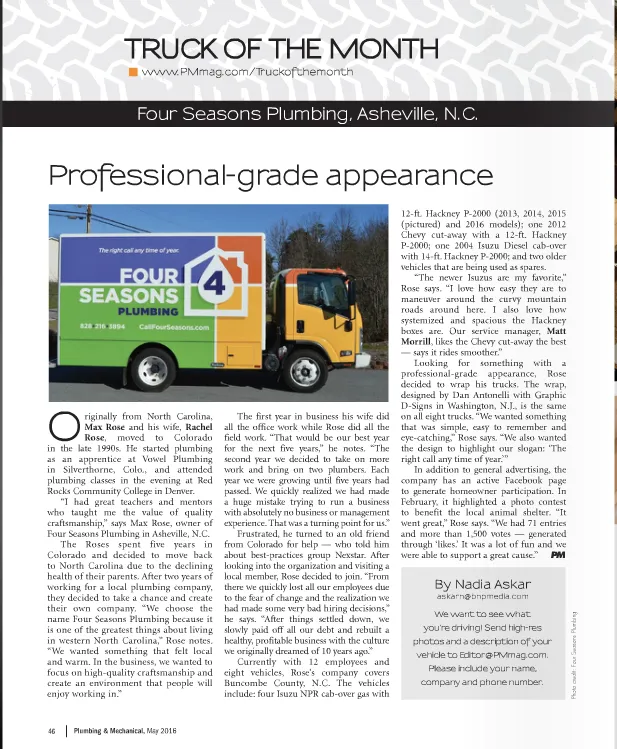 Top-rated plumbing repair service in Asheville, NC - Four Seasons Plumbing