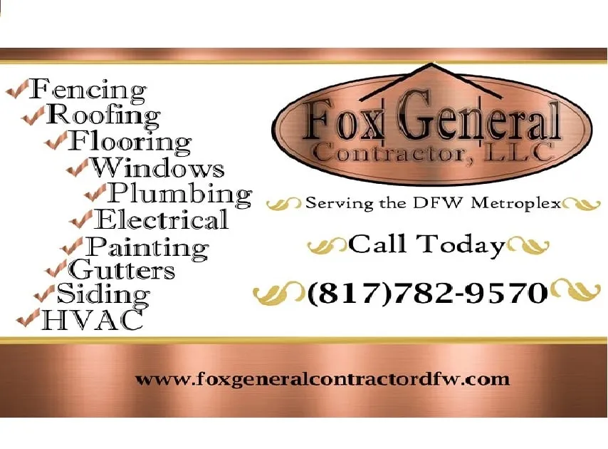 Slide of Fox General Contractor