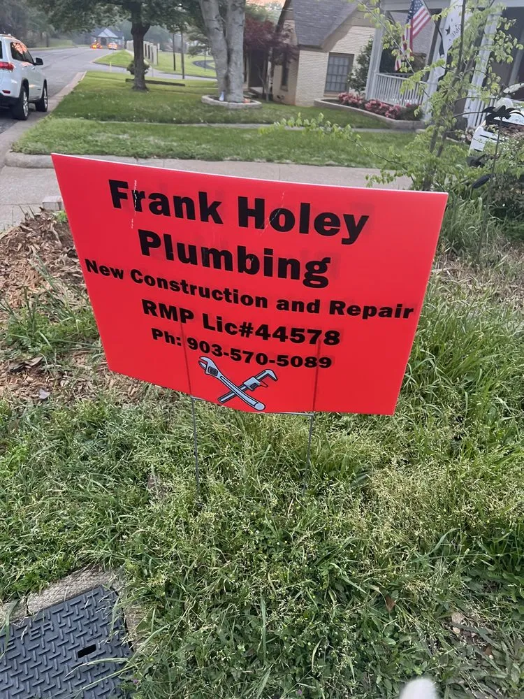 Slide of Frank Holey Plumbing
